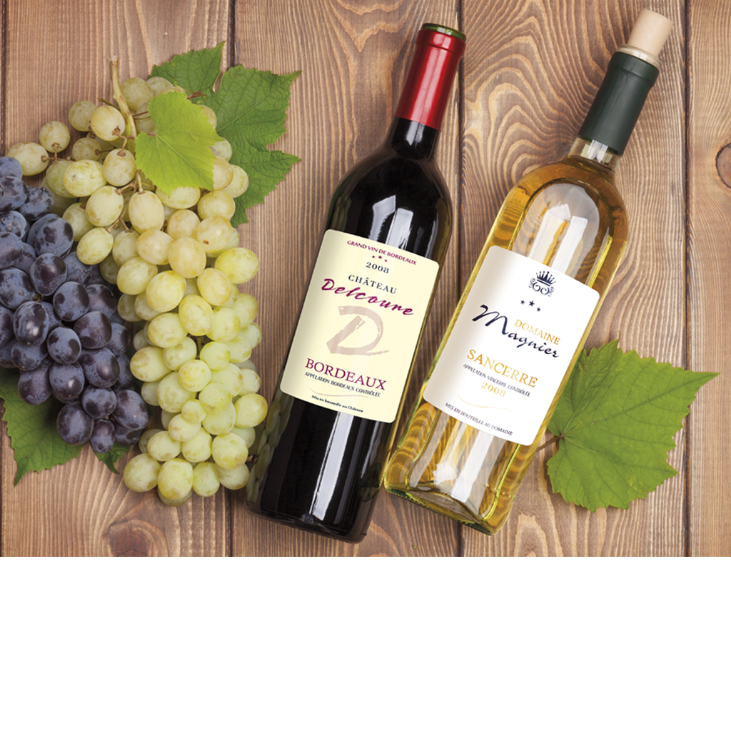  etiquettes vin - etiquettes de Vins autocollantes-étiquettes viticoles-etiquette de vin de luxe - etiquette vin luxe