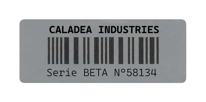 étiquettes à codes à barres hautes résistance - étiquette Acrylate Haute Résistance - etiquettes Industrielles - spécialiste de l'étiquette industrielle - imprimerie etiquettoo