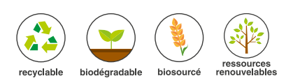 étiquette autocollante écologique-bio -etiquettoo-etiquettes eco-responsable autocollantes verte - d'etiquettes biodegradables